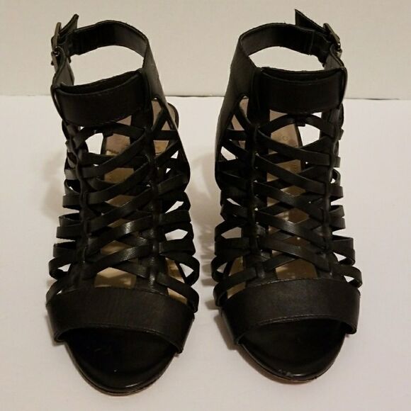 Vince Camuto Strappy Bootie heels size 6 - Picture 2 of 7